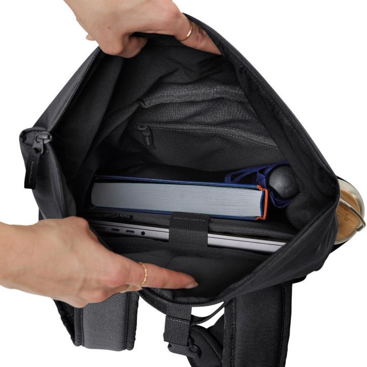 GOTBAG. RollTop easy small black